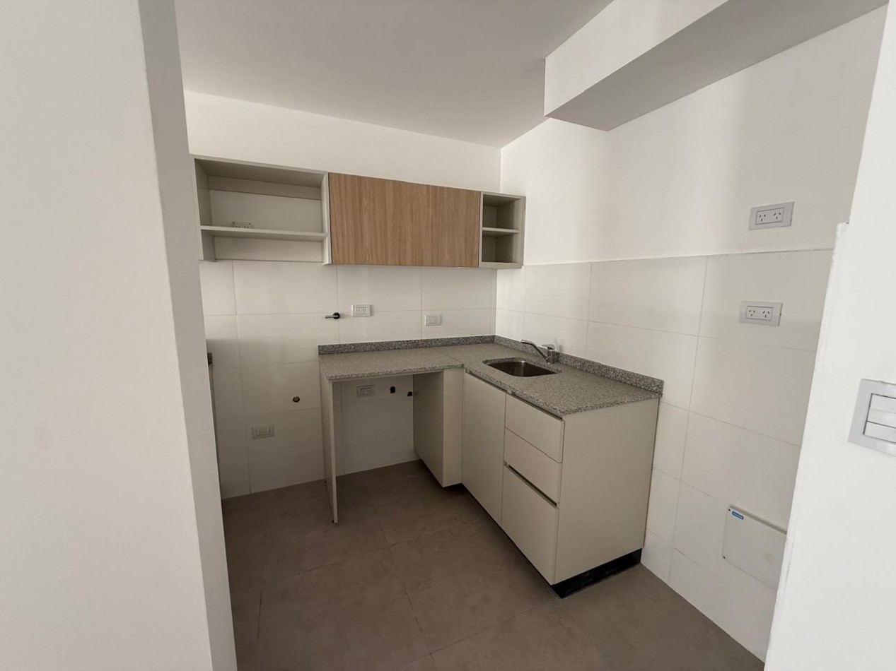 Departamento a estrenar. 1 dormitorio.